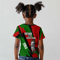 Jomo Kenyatta Kid T shirt Patriotic Colors Design and Father of the Kenyan Nation Tribute - Wonder Print Shop
