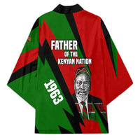 Jomo Kenyatta Kimono Patriotic Colors Design and Father of the Kenyan Nation Tribute - Wonder Print Shop