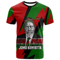 Jomo Kenyatta T shirt Patriotic Colors Design and Father of the Kenyan Nation Tribute - Wonder Print Shop