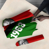 Jomo Kenyatta Umbrella Patriotic Colors Design and Father of the Kenyan Nation Tribute - Wonder Print Shop