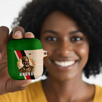Jomo Kenyatta AirPods Case Uhuru and Kenyan Heritage Quote Tribute - Wonder Print Shop