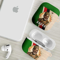 Jomo Kenyatta AirPods Case Uhuru and Kenyan Heritage Quote Tribute - Wonder Print Shop