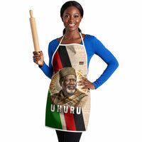 Jomo Kenyatta Apron Uhuru and Kenyan Heritage Quote Tribute - Wonder Print Shop