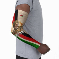 Jomo Kenyatta Arm Sleeves Uhuru and Kenyan Heritage Quote Tribute - Wonder Print Shop