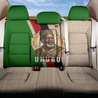 Jomo Kenyatta Back Car Seat Cover Uhuru and Kenyan Heritage Quote Tribute - Wonder Print Shop