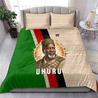 Jomo Kenyatta Bedding Set Uhuru and Kenyan Heritage Quote Tribute - Wonder Print Shop