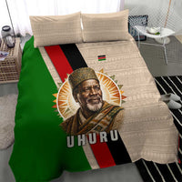 Jomo Kenyatta Bedding Set Uhuru and Kenyan Heritage Quote Tribute - Wonder Print Shop