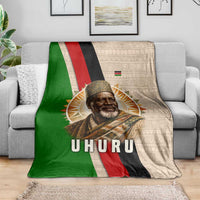 Jomo Kenyatta Blanket Uhuru and Kenyan Heritage Quote Tribute - Wonder Print Shop
