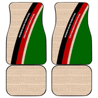 Jomo Kenyatta Car Mats Uhuru and Kenyan Heritage Quote Tribute - Wonder Print Shop