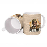 Jomo Kenyatta Ceramic Mug Uhuru and Kenyan Heritage Quote Tribute - Wonder Print Shop