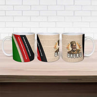 Jomo Kenyatta Ceramic Mug Uhuru and Kenyan Heritage Quote Tribute - Wonder Print Shop