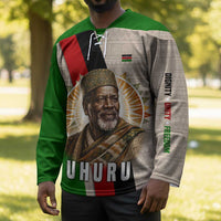 Jomo Kenyatta Hockey Jersey Uhuru and Kenyan Heritage Quote Tribute - Wonder Print Shop