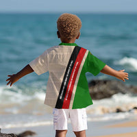 Jomo Kenyatta Kid Hawaiian Shirt Uhuru and Kenyan Heritage Quote Tribute - Wonder Print Shop