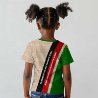 Jomo Kenyatta Kid T shirt Uhuru and Kenyan Heritage Quote Tribute - Wonder Print Shop