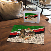 Jomo Kenyatta Puzzle Uhuru and Kenyan Heritage Quote Tribute - Wonder Print Shop