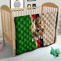 Jomo Kenyatta Quilt Uhuru and Kenyan Heritage Quote Tribute - Wonder Print Shop