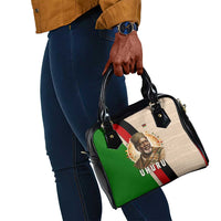 Jomo Kenyatta Shoulder Handbag Uhuru and Kenyan Heritage Quote Tribute - Wonder Print Shop