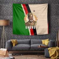 Jomo Kenyatta Tapestry Uhuru and Kenyan Heritage Quote Tribute - Wonder Print Shop
