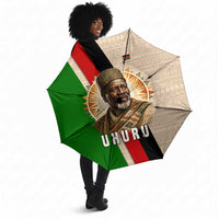 Jomo Kenyatta Umbrella Uhuru and Kenyan Heritage Quote Tribute - Wonder Print Shop