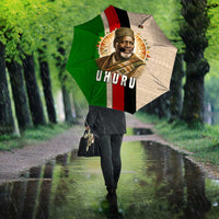 Jomo Kenyatta Umbrella Uhuru and Kenyan Heritage Quote Tribute - Wonder Print Shop