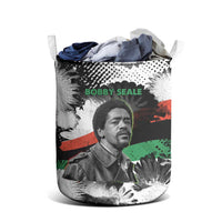 Bobby Seale Laundry Basket Black Panther Artwork Solidarity Quote Revolutionary Civil Rights Tribute - Wonder Print Shop