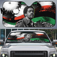 Bobby Seale Auto Sun Shade Black Panther Artwork Solidarity Quote Revolutionary Civil Rights Tribute - Wonder Print Shop