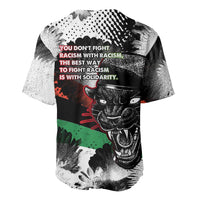 Bobby Seale Baseball Jersey Black Panther Artwork Solidarity Quote Revolutionary Civil Rights Tribute - Wonder Print Shop