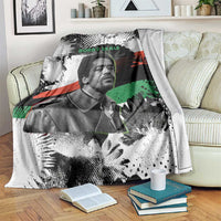 Bobby Seale Blanket Black Panther Artwork Solidarity Quote Revolutionary Civil Rights Tribute - Wonder Print Shop