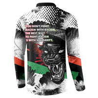 Bobby Seale Button Sweatshirt Black Panther Artwork Solidarity Quote Revolutionary Civil Rights Tribute
