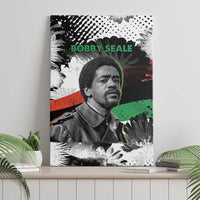 Bobby Seale Canvas Wall Art Black Panther Artwork Solidarity Quote Revolutionary Civil Rights Tribute - Wonder Print Shop