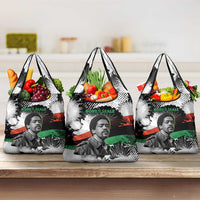 Bobby Seale Grocery Bag Black Panther Artwork Solidarity Quote Revolutionary Civil Rights Tribute - Wonder Print Shop