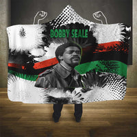 Bobby Seale Hooded Blanket Black Panther Artwork Solidarity Quote Revolutionary Civil Rights Tribute - Wonder Print Shop
