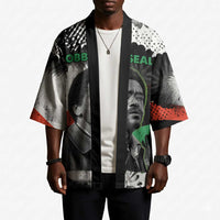 Bobby Seale Kimono Black Panther Artwork Solidarity Quote Revolutionary Civil Rights Tribute - Wonder Print Shop