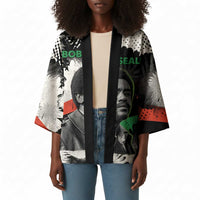 Bobby Seale Kimono Black Panther Artwork Solidarity Quote Revolutionary Civil Rights Tribute - Wonder Print Shop