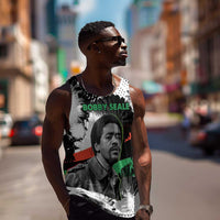 Bobby Seale Men Tank Top Black Panther Artwork Solidarity Quote Revolutionary Civil Rights Tribute - Wonder Print Shop