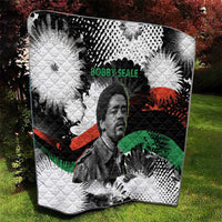 Bobby Seale Quilt Black Panther Artwork Solidarity Quote Revolutionary Civil Rights Tribute - Wonder Print Shop