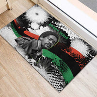 Bobby Seale Rubber Doormat Black Panther Artwork Solidarity Quote Revolutionary Civil Rights Tribute - Wonder Print Shop