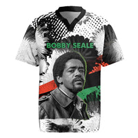 Bobby Seale Rugby Jersey Black Panther Artwork Solidarity Quote Revolutionary Civil Rights Tribute - Wonder Print Shop