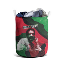 Bobby Seale Laundry Basket Black Panther Logo Revolutionary Civil Rights Movement Tribute - Wonder Print Shop