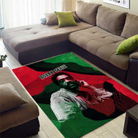 Bobby Seale Area Rug Black Panther Logo Revolutionary Civil Rights Movement Tribute - Wonder Print Shop
