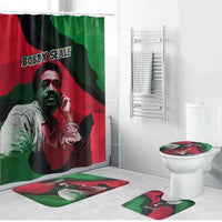 Bobby Seale Bathroom Set Black Panther Logo Revolutionary Civil Rights Movement Tribute - Wonder Print Shop