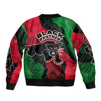 Bobby Seale Bomber Jacket Black Panther Logo Revolutionary Civil Rights Movement Tribute - Wonder Print Shop
