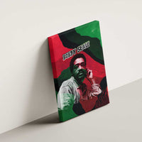 Bobby Seale Canvas Wall Art Black Panther Logo Revolutionary Civil Rights Movement Tribute - Wonder Print Shop