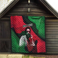 Bobby Seale Quilt Black Panther Logo Revolutionary Civil Rights Movement Tribute - Wonder Print Shop