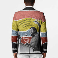 Bobby Seale Blazer Torn Paper Collage Design Solidarity Quote Powerful Speech Artwork Civil Rights - Wonder Print Shop