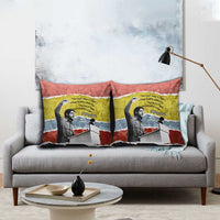 Bobby Seale Pillow Cover Torn Paper Collage Design Solidarity Quote Powerful Speech Artwork Civil Rights - Wonder Print Shop