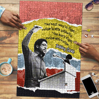 Bobby Seale Puzzle Torn Paper Collage Design Solidarity Quote Powerful Speech Artwork Civil Rights - Wonder Print Shop