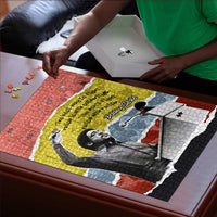 Bobby Seale Puzzle Torn Paper Collage Design Solidarity Quote Powerful Speech Artwork Civil Rights - Wonder Print Shop