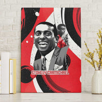 Stokely Carmichael Canvas Wall Art Abstract Design Black Power Text Civil Rights Activist - Wonder Print Shop