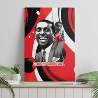 Stokely Carmichael Canvas Wall Art Abstract Design Black Power Text Civil Rights Activist - Wonder Print Shop